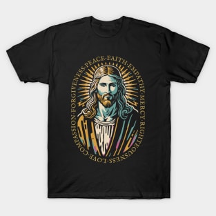 Jesus Christ Love Faith Christian Gift Idea T-Shirt